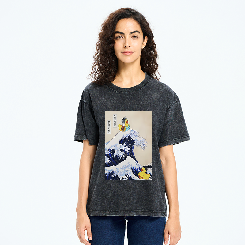 kyoto lion samurai duck shirt on sale