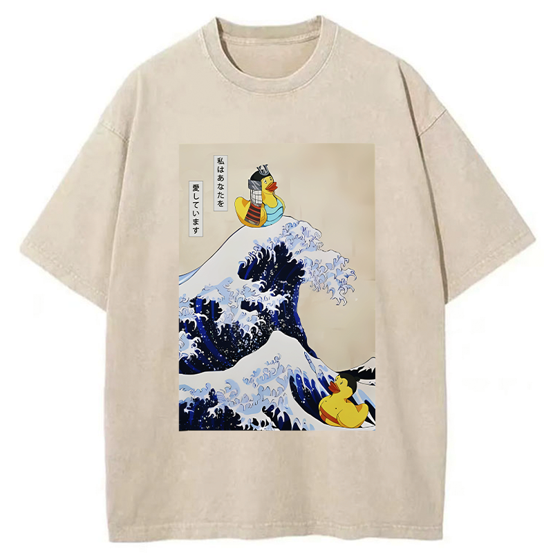kyoto lion samurai duck shirt on sale