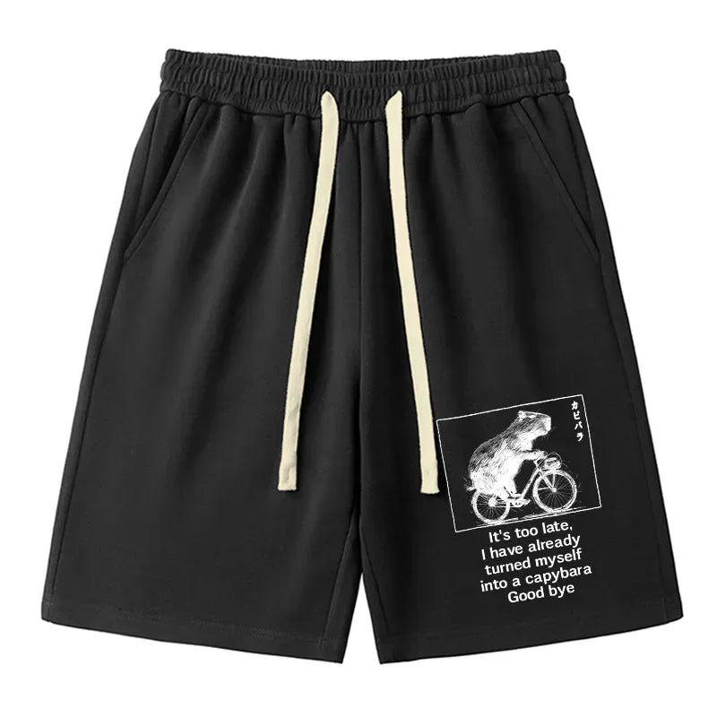 Kyoto Lion Capybara Shorts Casual Wear