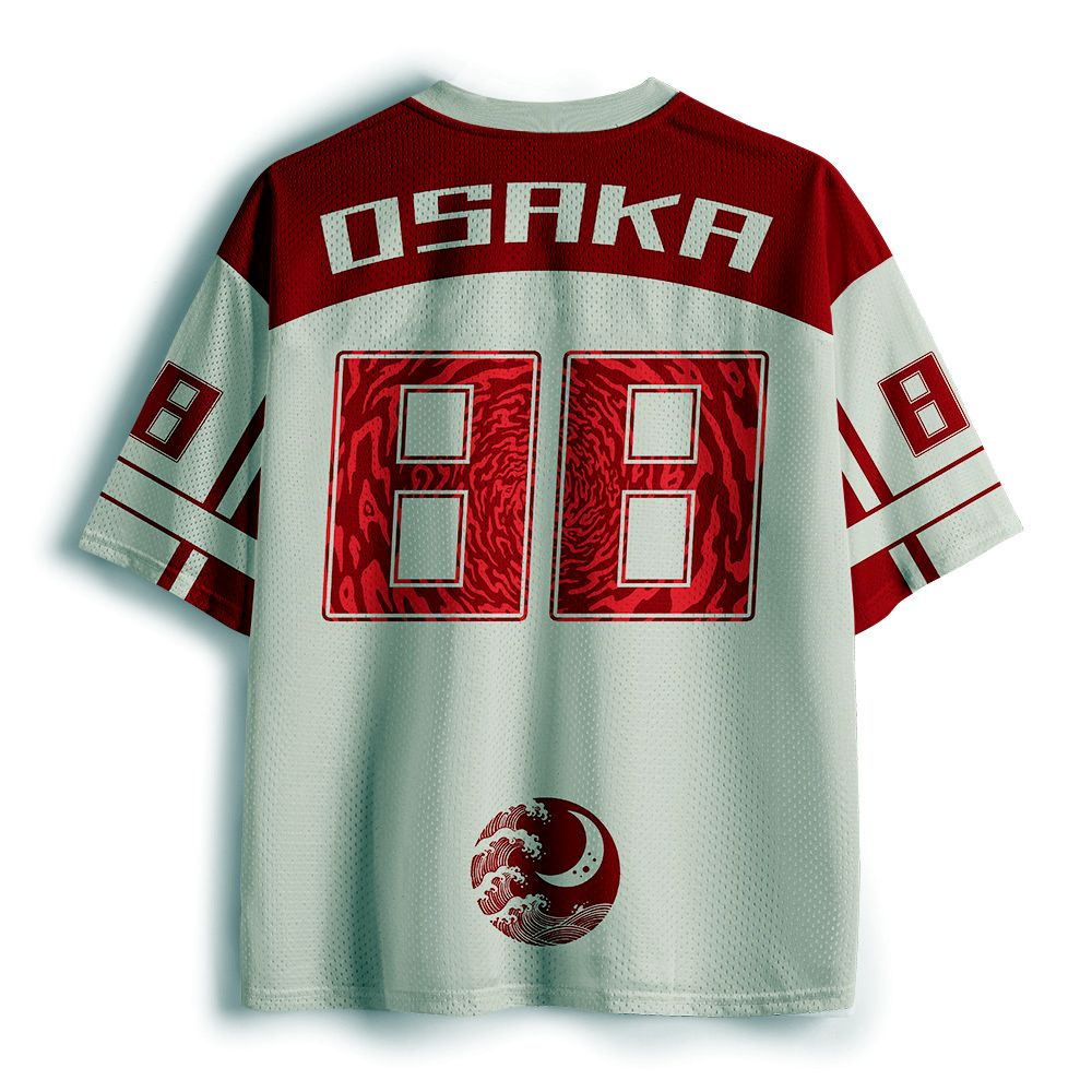 Kyoto Lion Mesh Jersey for Streetwear