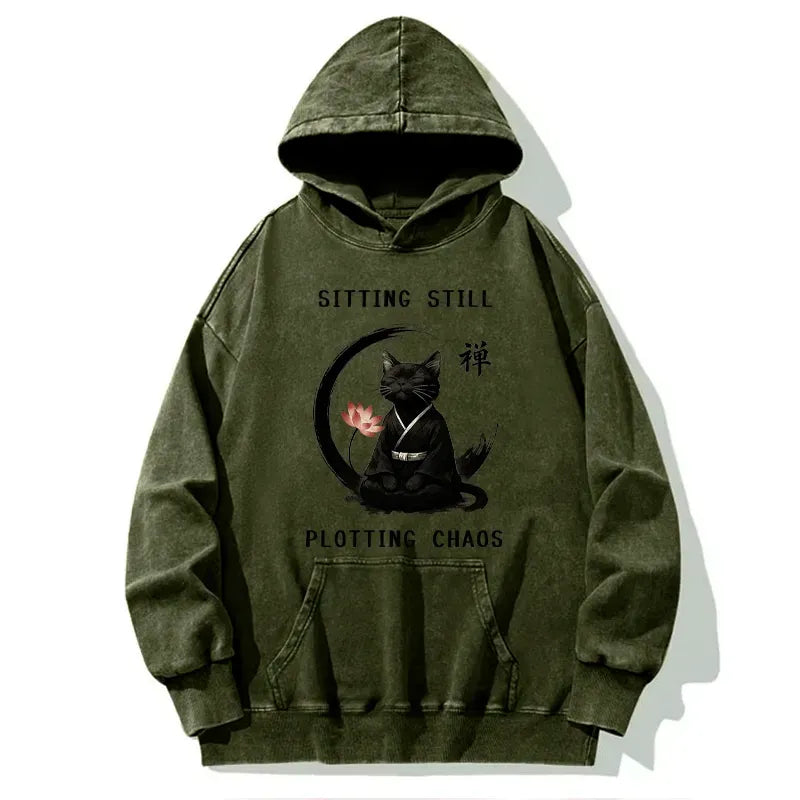Calming Cat Hoodie for Daily Wear