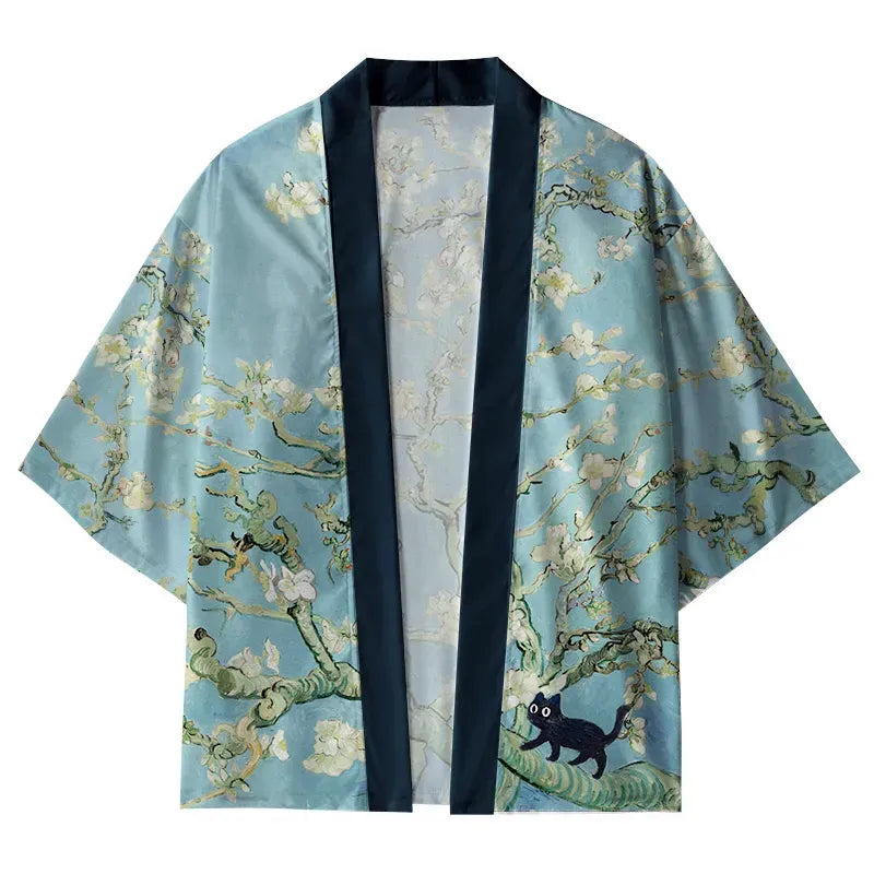 Japanese kimono cardigan for daily wear