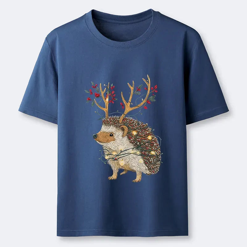 Kyoto-Lion Christmas Hedgehog Classic T-Shirt
