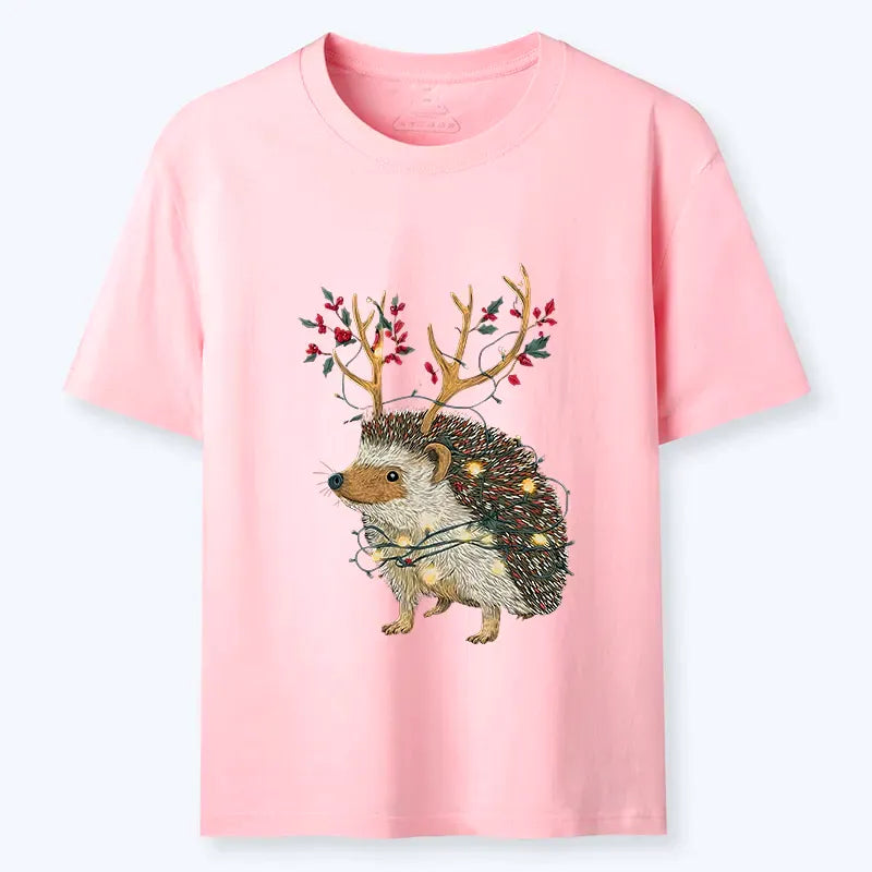 Kyoto-Lion Christmas Hedgehog Classic T-Shirt