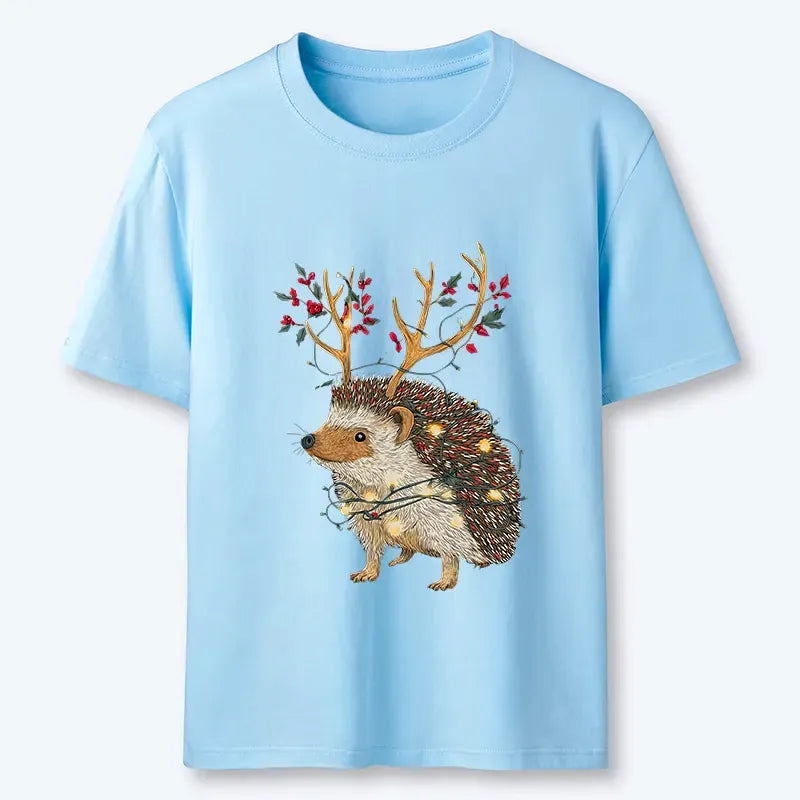 Kyoto-Lion Christmas Hedgehog Classic T-Shirt