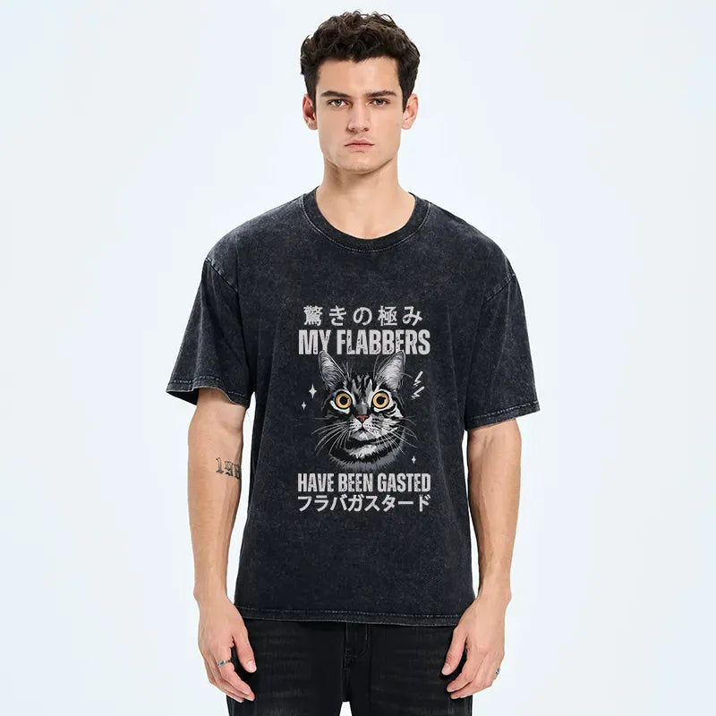 kyoto lion washed t-shirt for men
