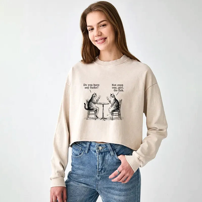 Kyoto Streetwear Crop Pullover for Vacation