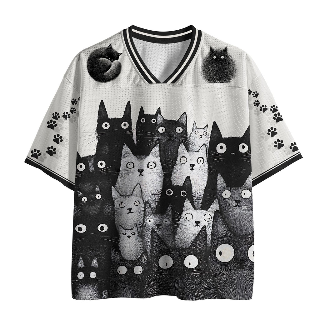 Kyoto Lion cat mesh jersey for men