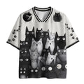 Kyoto Lion cat mesh jersey for men