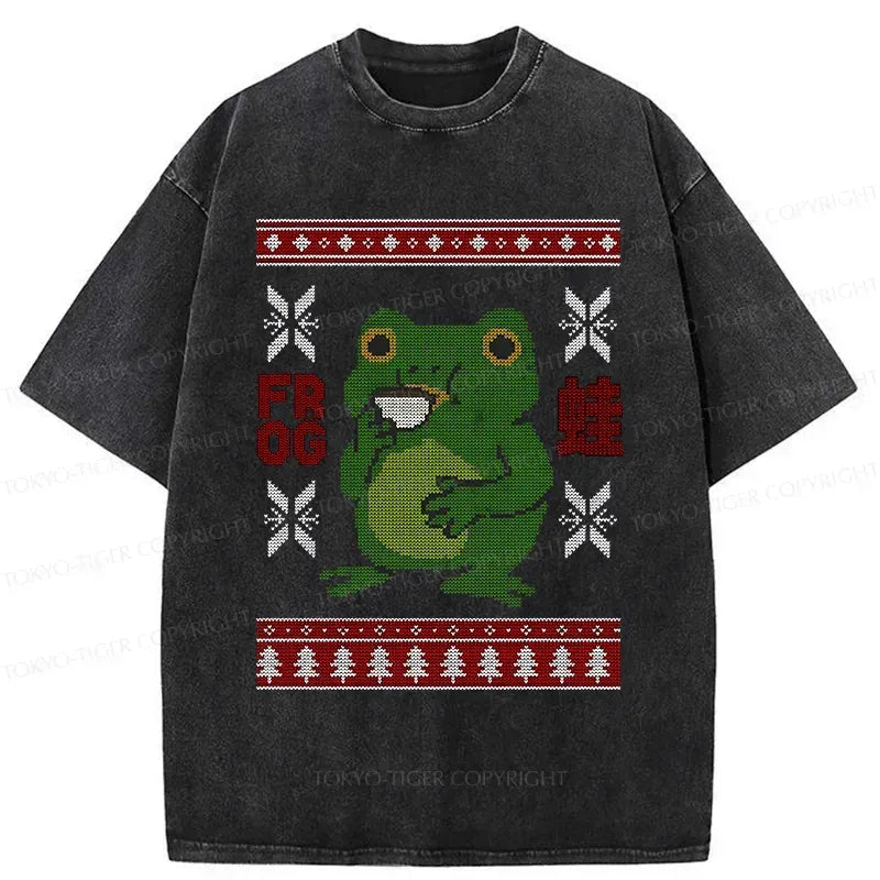 Kyoto-Lion Frog Coffee Shirt Gift Idea