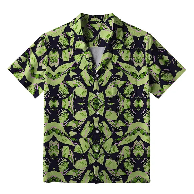Unisex Cotton Aloha Shirt for Daily Wear