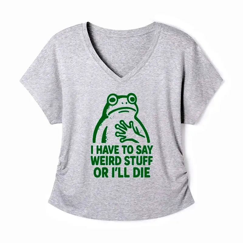 japanese weird frog shirt gift idea