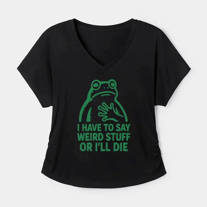japanese weird frog shirt gift idea