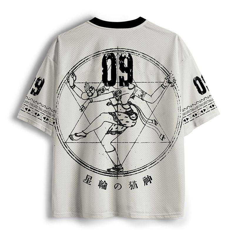 Sacred Feline Mesh Jersey Trendy Gift Idea