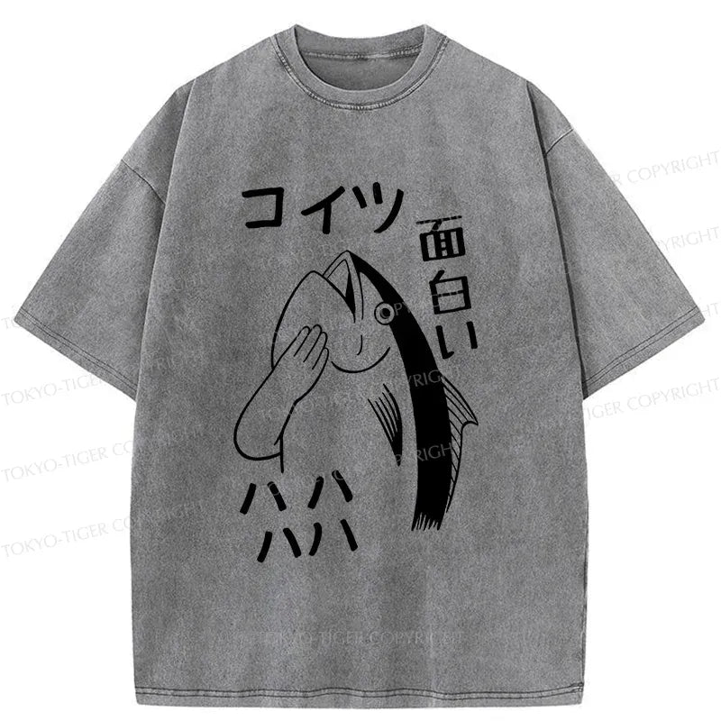 Unisex Japanese Art T-Shirt Casual Gift Idea