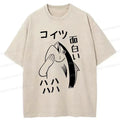 Kyoto Lion Ukiyo-e T-Shirt for Summer