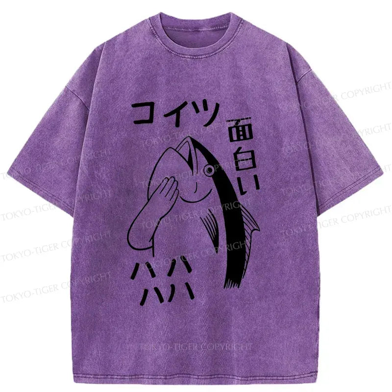Unisex Japanese Art T-Shirt Casual Gift Idea