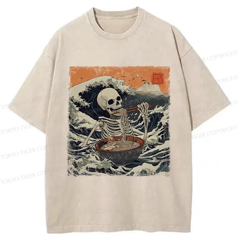 Kyoto Ramen Lover Vintage T-Shirt Streetwear Style