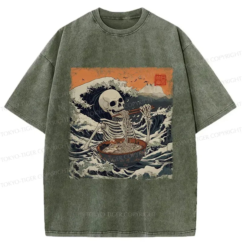 Kyoto Ramen Lover Vintage T-Shirt Streetwear Style
