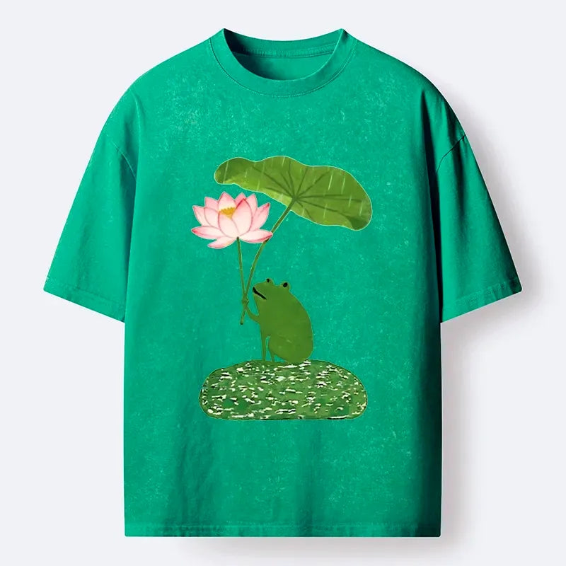Japanese Frog Meme T-Shirt for Gift