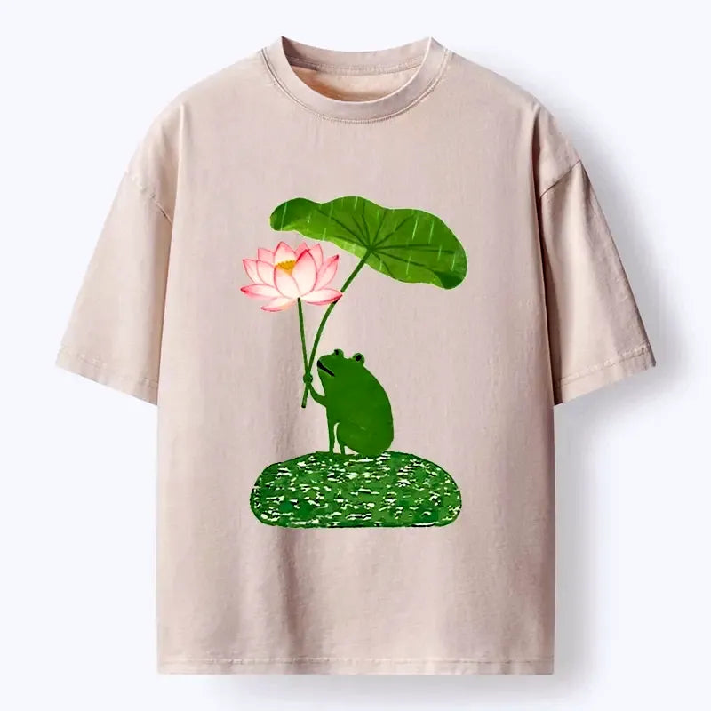 Japanese Frog Meme T-Shirt for Gift