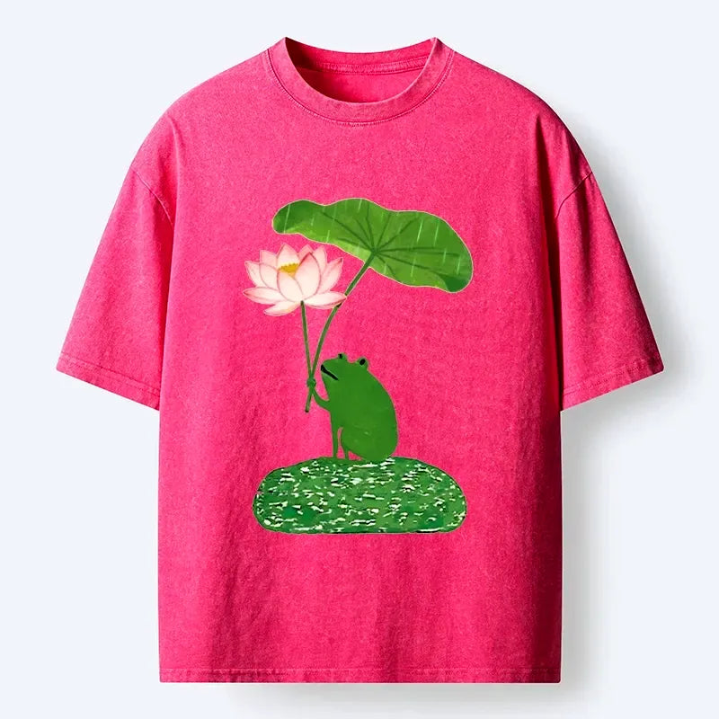Japanese Frog Meme T-Shirt for Gift