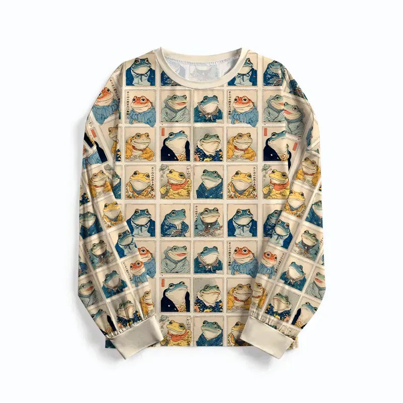 Funny Frog Matching Family Pajamas