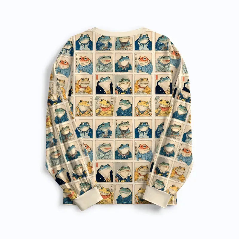 Japanese Frog Family Pajama Gift Idea