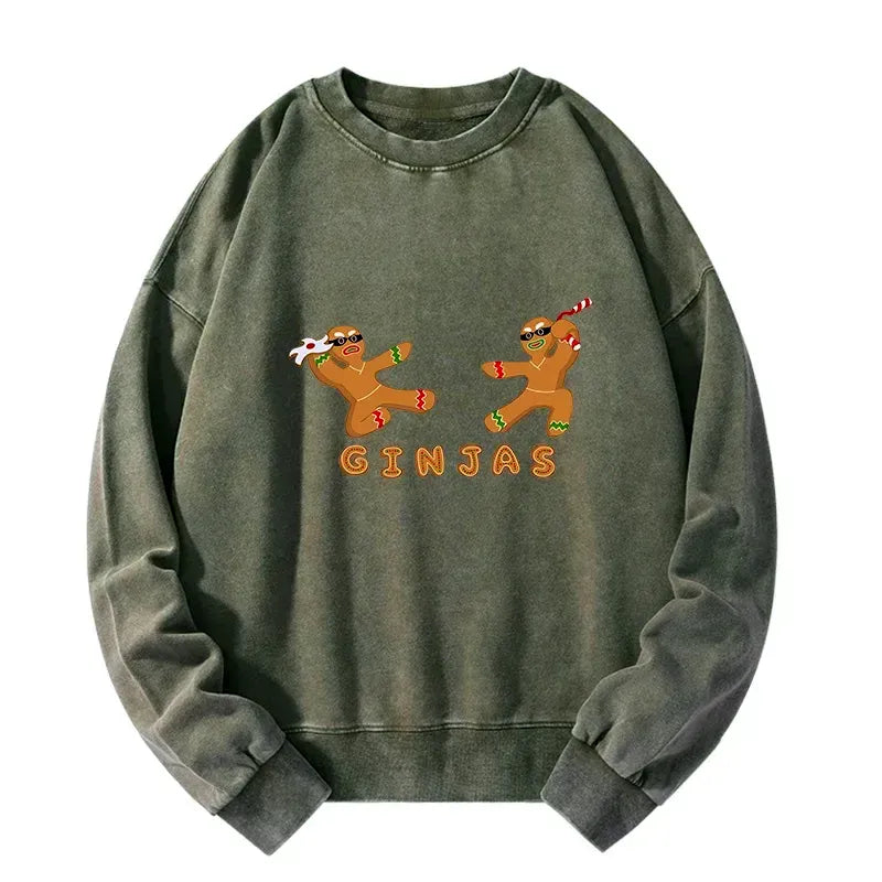 Soft Washed Sweatshirt for Gift for Him