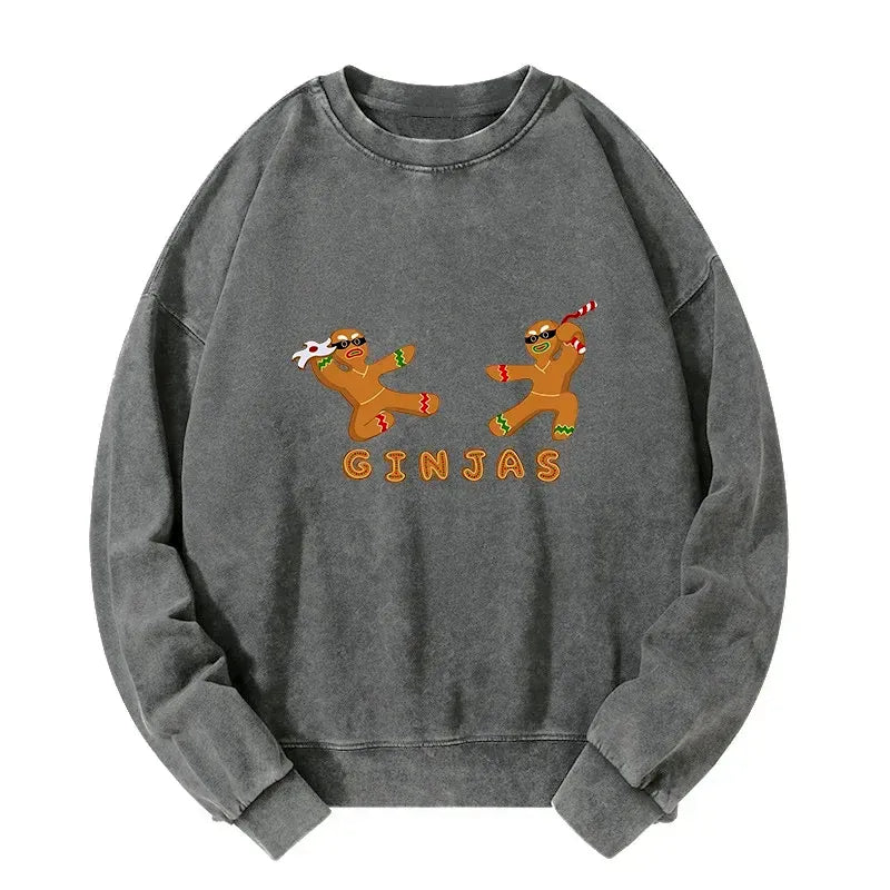 Soft Washed Sweatshirt for Gift for Him