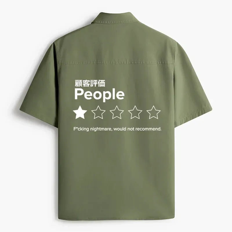 Kyoto-Lion Evaluation People Work Shirt