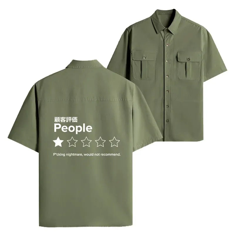 Kyoto-Lion Evaluation People Work Shirt