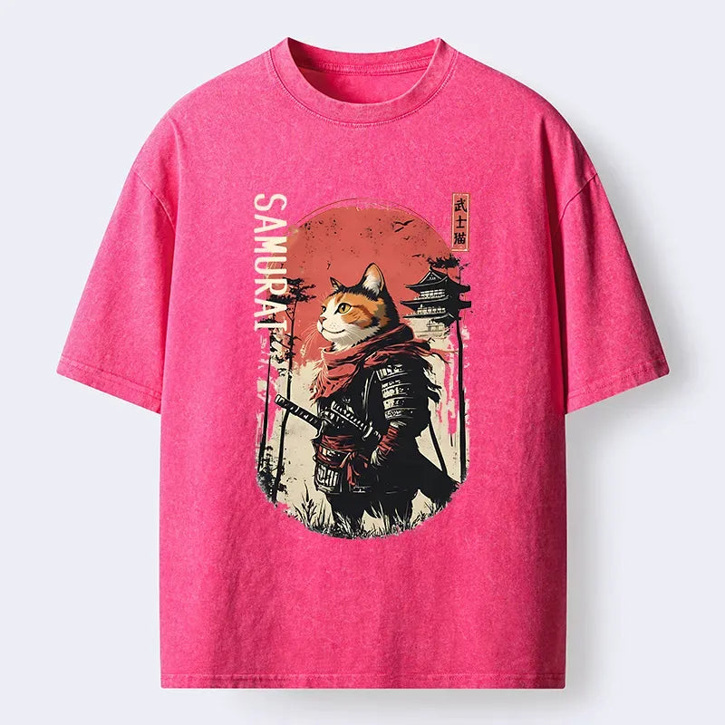 Kyoto-Lion Cat T-Shirt Gift Idea for Her