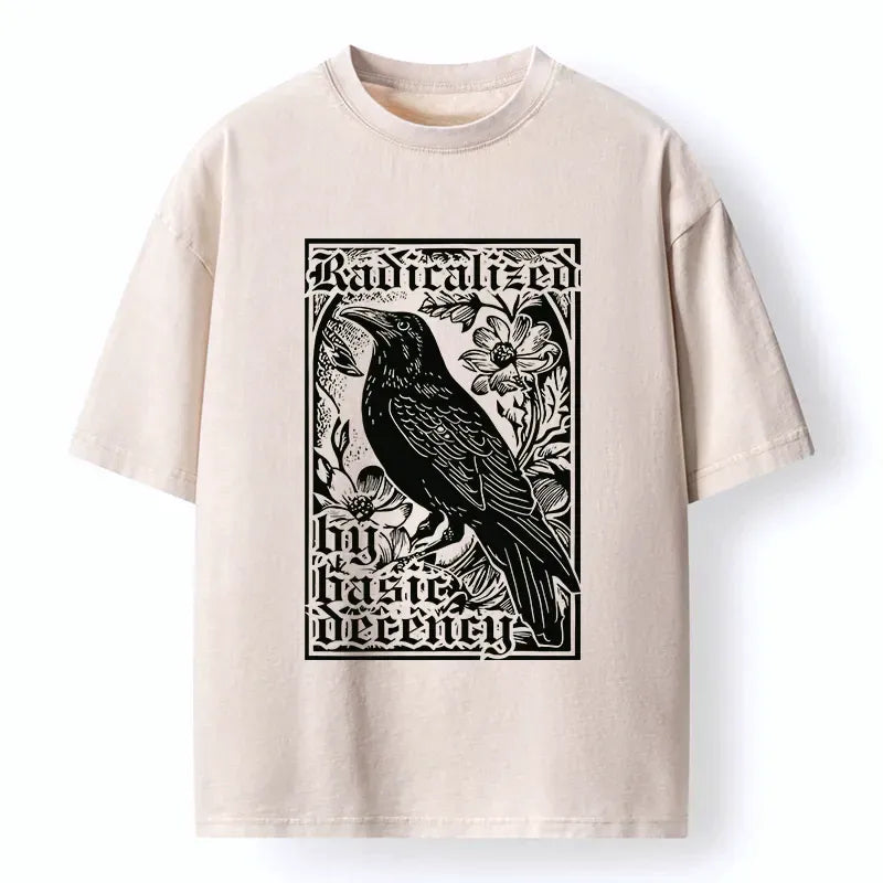 Kyoto-Lion World of Ravens Washed T-Shirt