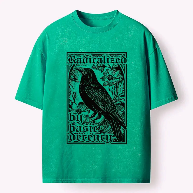 Unisex Kyoto Lion Raven Graphic Tee