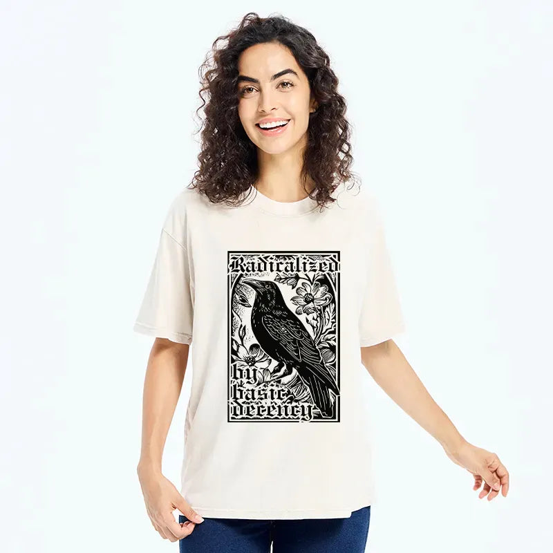 Unisex Kyoto Lion Raven Graphic Tee