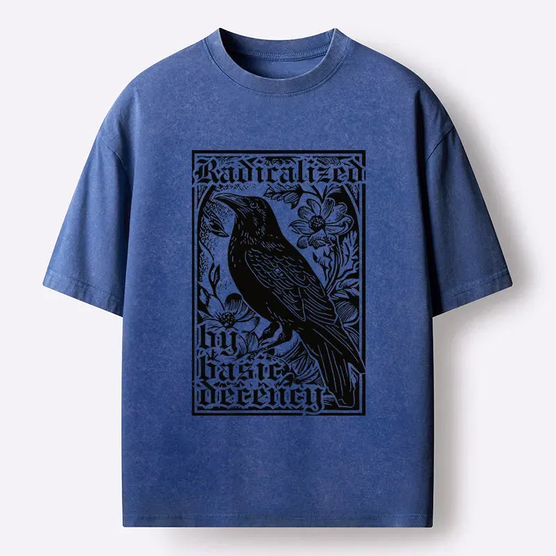 Kyoto-Lion World of Ravens Washed T-Shirt