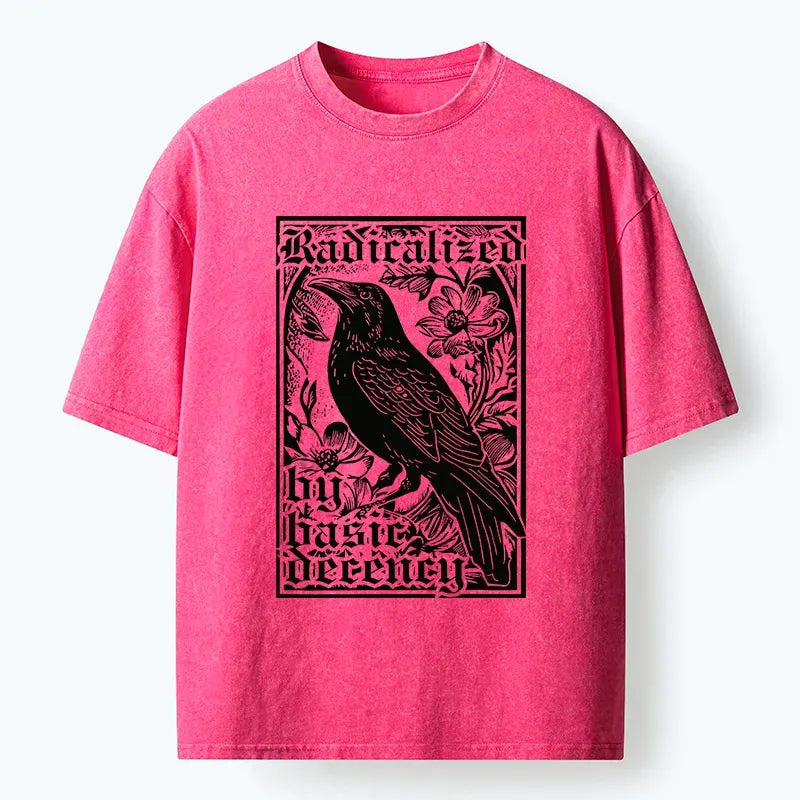 Unisex Kyoto Lion Raven Graphic Tee