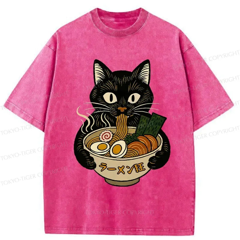 Unisex Cotton T-Shirt with Ukiyo-e Art