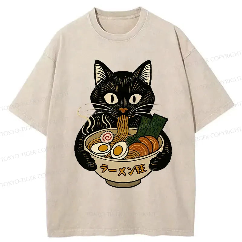 Unisex Cotton T-Shirt with Ukiyo-e Art