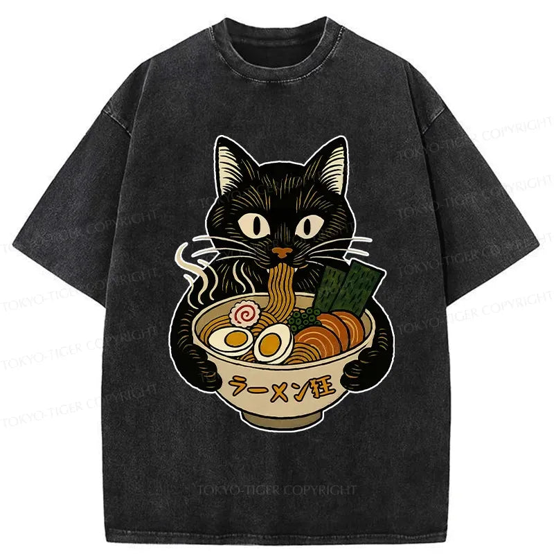 Unisex Cotton T-Shirt with Ukiyo-e Art