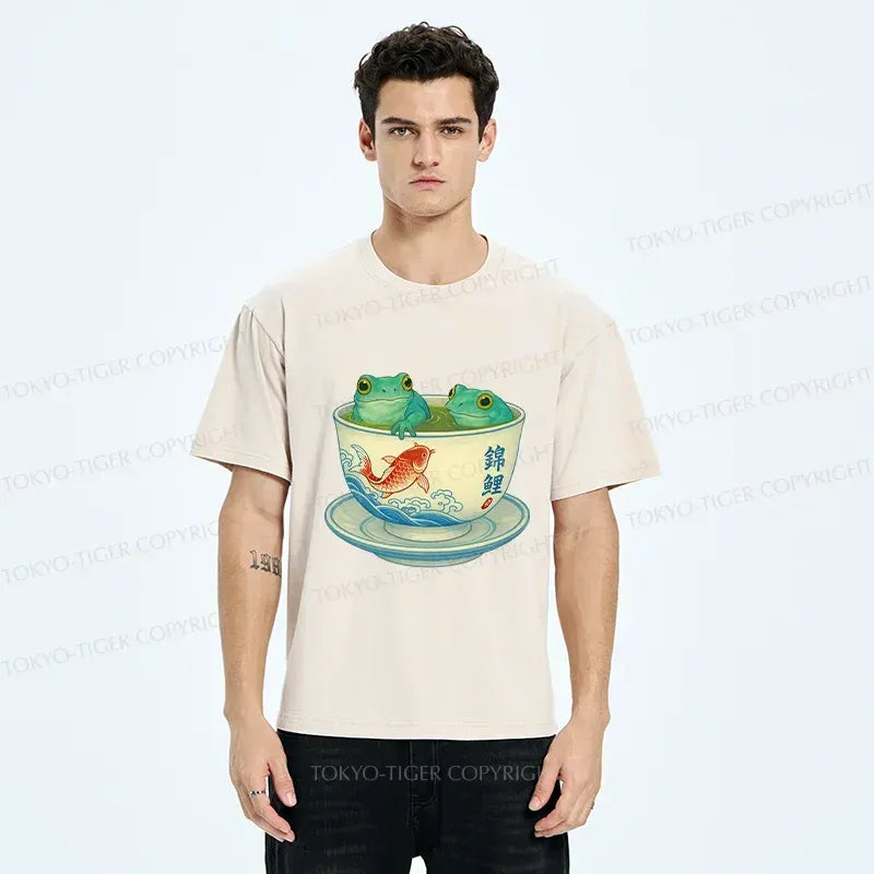 Unisex Frog T-Shirt Casual Streetwear