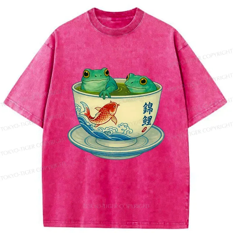 Vintage Kyoto Frog Tee for Summer