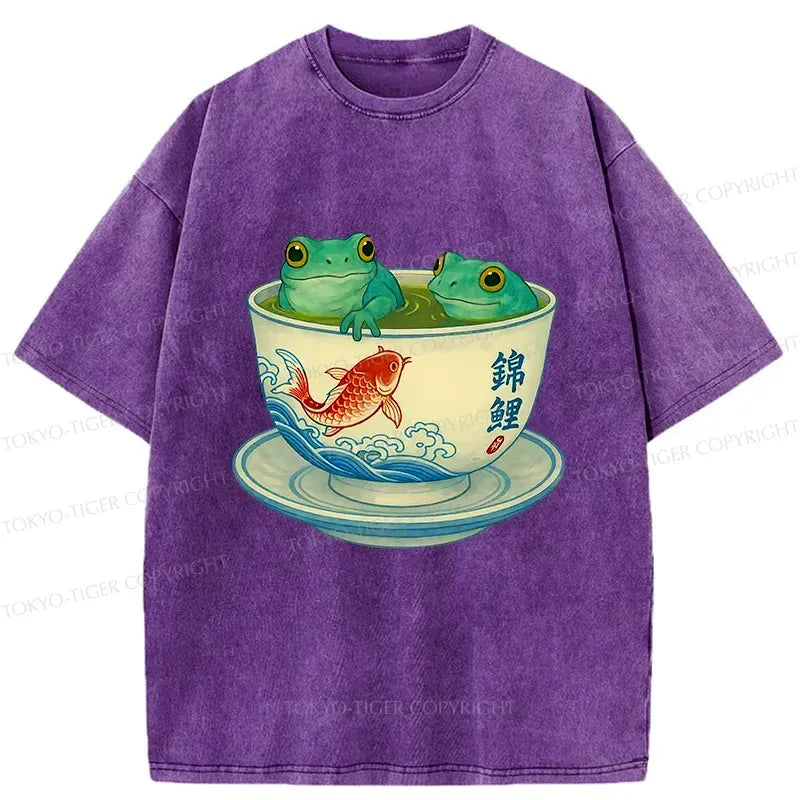 Vintage Kyoto Frog Tee for Summer