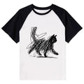 Vintage Japanese Cat Shirt for Gift