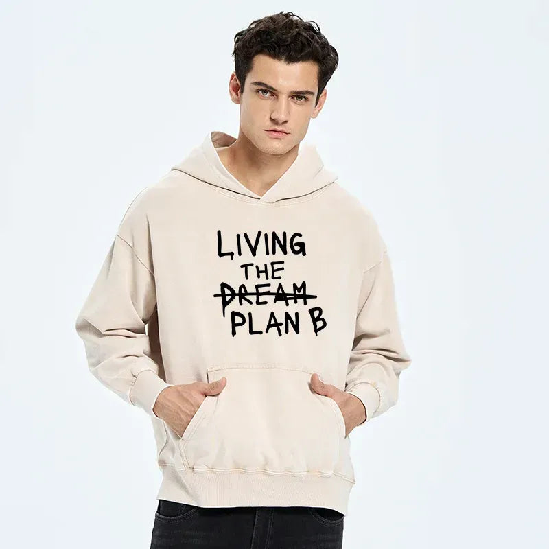 Kyoto-Lion Implement Plan B Washed Hoodie