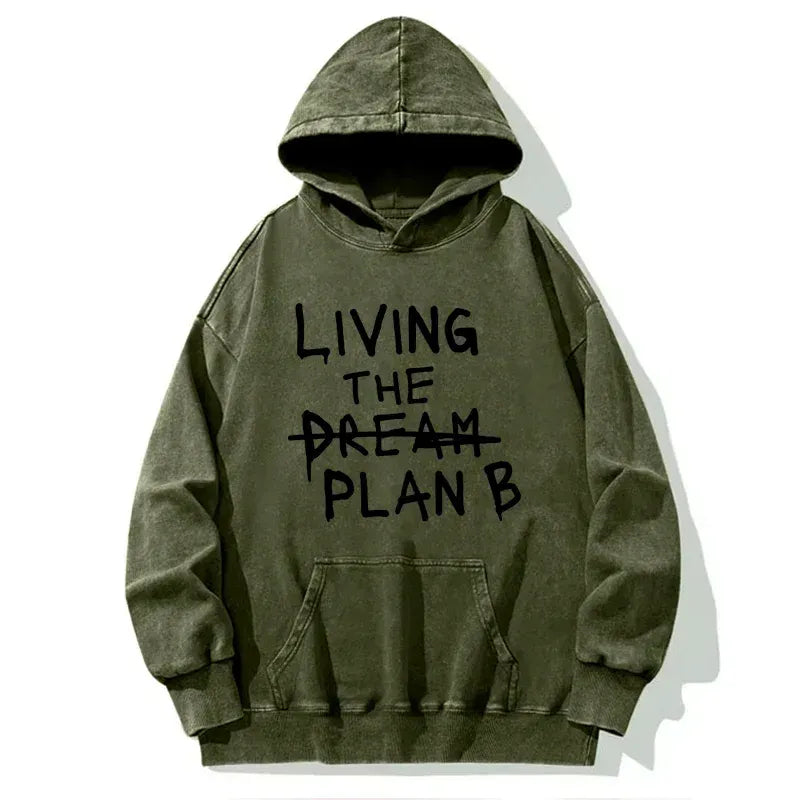 Japanese Washed Hoodie for Daily Wear