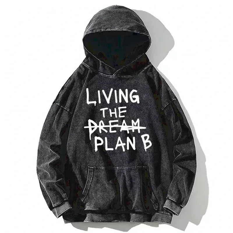Japanese Washed Hoodie for Daily Wear