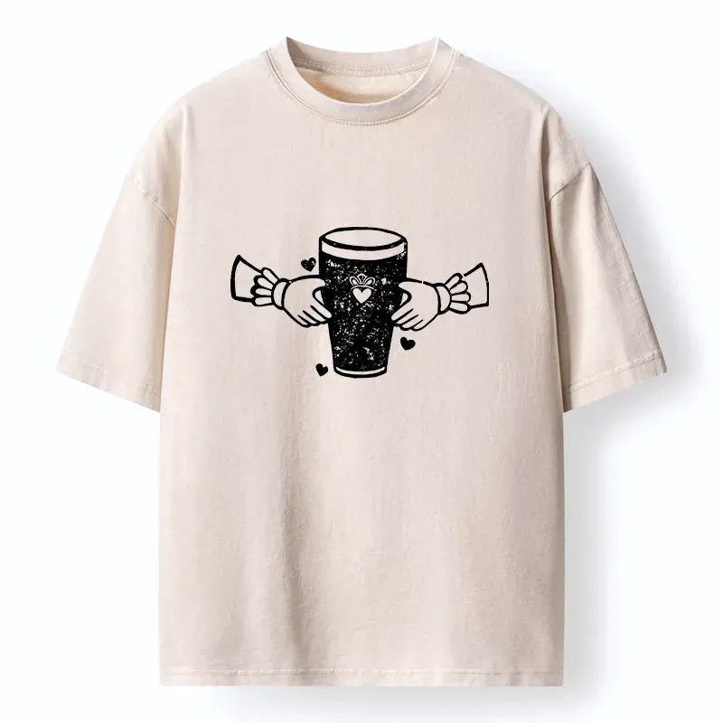 Japanese Vintage Washed T-Shirt Free Shipping