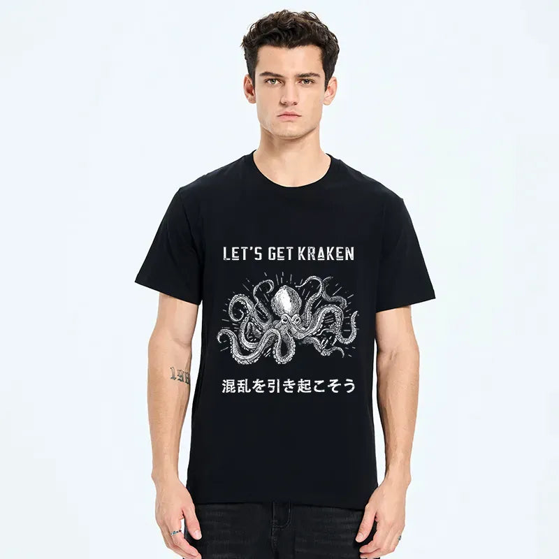 Let's get kraken funny t-shirt